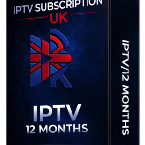 12 Months UK IPTV Subscription