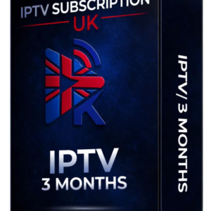 3 Months - IPTV Subscription UK